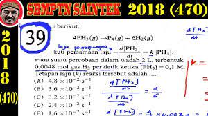 Jika atom x membentuk ion x2+, artinya ia melepas dua buah elektronnya. Pembahasan Soal Sbmptn Saintek 2018 Kimia Kode 470 No 39 Konstanta Laju Pembentukan Youtube