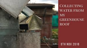 Along with the power of extending the growth season of your favorite. Capturing Water Off The Greenhouse Roof Youtube