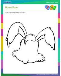 ← shamrock card template ideas. Bunny Face Free Printable Easter Coloring Pages Jumpstart