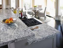 Detalle de encimera de cocina duropal. White Ice Granite Types Of Kitchen Countertops Laminate Kitchen Granite Countertops Kitchen