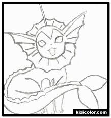 Vaporeon Pokemon Free Printable Coloring Pages For Girls And Boys