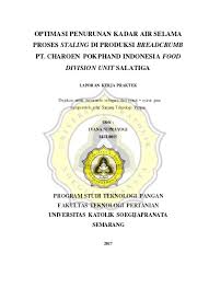 Pt sung chang indonesia purbalingga. Perencanaan Distribusi Bahan Baku Dengan Menggunakan Metode Distribution Resources Planning Pada Produksi Sosis Di Pt Charoen Pokphand Indonesia Food Division