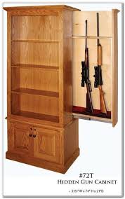 A secret compartment shelf can be used to store valuables. Gun Concealment Furniture