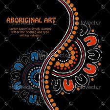 Aboriginal Art Vector Banner Download Graphics Vectors Aboriginal Art Art Aboriginal