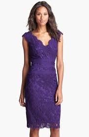 Tadashi Shoji Embroidered Lace Sheath Dress Regular Petite Nordstrom Purple Lace Dress Lace Dress Cocktail Dress Lace