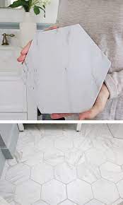 Our stunning, easy to install marble systems are great for any garage, basement, bathroom. My Favorite Porcelain Marble Tile Angela Marie Made
