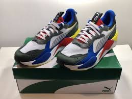 Black And Yellow Puma Shoes Puma Rs X Toys Running System White Black Blue Red Yellow Men Shoes 369449 02 Blue Shoes Shoes Yellow Shoes