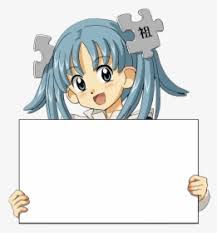 Blank Anime Girl Holding Sign Hd Png Download Transparent Png Image Pngitem We are ave tetsuya studios. blank anime girl holding sign hd png