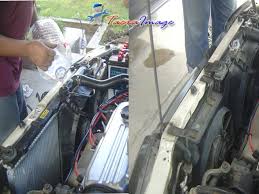 Air cond sumbat sebab habuk dan fungus yang terkumpul dalam paip tu. Tacra S Diy Garage Radiator Condenser Conversion