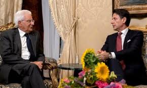 Mattarella al termine delle consultazioni (ansa). Nato Il Nuovo Governo Ecco La Lista Dei Ministri Prima La Riviera