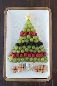 If you are having people over for christmas, here are a few alternative ideas to the typical fruit and veggie trays people tend to set out. Christmas Tree Fruit Platter Healthy Christmas Appetizer