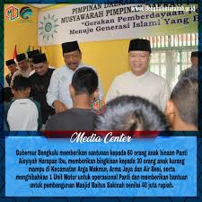 Bagi sobat yang sedang menjalankan kegiatan kegiatan di bulan ramadhan pastinya akan membutuhkan sebuah surat permohonan dana kegiatan untuk memperlengkap proposal sobat dalam penggalangan. Safari Ramadhan Gubernur Bengkulu Berikan Bantuan Untuk Panti Asuhan Dan Pembangunan Masjid Pemerintah Kabupaten Bengkulu Utara