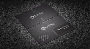 Modern minimalist black magic sprout botanical business card. Grey Business Card Designs