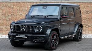 Take A Seat In This Big Boy G63 Amg Making With 585 Horsepower A Statement Any Mercedesbenz Fans Over Here Mercedes G Wagon G Wagon Matte Black G Wagon