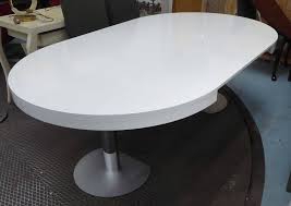 There are numerous types of center tables available today, varying across size, shape, and design. Dining Table Italian Design White Lacquer With Extending Centre Leaf 220cm L X 130cm W
