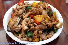 Chinese Recipe Stir Fried Razor Clams With Black Bean Sauce Clam Recipes Black Bean Sauce Recipes
