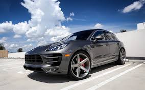 Tons of awesome porsche macan wallpapers to download for free. Descargar Fondos De Pantalla Porsche Macan Turbo 2017 Gris Sport Suv El Ajuste De La Macan Los Coches Alemanes Porsche Carros Porsche Macan Turbo Spo
