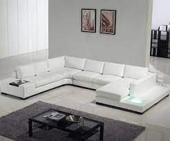 $1,400.00 jm11080 / knight black premium leather modern sofa collection. Modern White Leather Sectional Sofa Tos Lf 2029