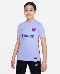 Jun 16, 2021 · barça presents new strip at camp nou | fc barcelona. F C Barcelona 2021 22 Stadium Away Older Kids Nike Dri Fit Football Shirt Nike Ae