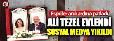 Tezel'e bank asya ve firari fetö yöneticisi hidayet karaca'yla ilgili sorular. Ali Tezel Evlendi Sosyal Medya Yikildi