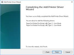 Automatic installation using an installer: Global Print Driver