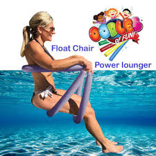 Power Lounger Floating Pool Noodle Water Chair Extra Floataion Free Shipping Pool Noodles Pool Pool Chairs