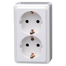 Kopp Steckdose Weiss 2 Fach Aufputz Bauhaus