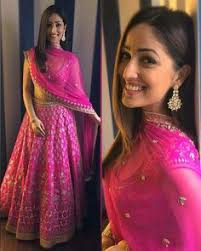 Image result for yami gautam in action jackson blue saree