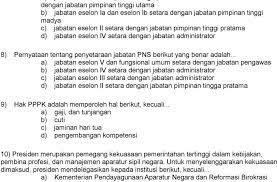 1) seorang perempuan berusia 32 tahun yang menderita diabetes mellitus tipe 1 mengalami gagal ginjal progresif dalam kurun waktu dua tahun terakhir. Contoh Soal Uji Kompetensi Pejabat Administrator Cara Golden