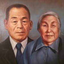 This is my grandmother Nancy Gouley first born of 9 to Alex  Gouley(Golley)who is son of Chief Sergei and Anna Golley. She is 1/2 Aleut.  I am very grateful for finding this