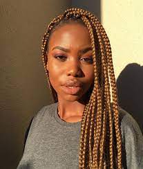 Glow Up With These 7 Summer Eyeshadow How Tos College Fashionista Blonde Box Braids Braided Hairstyles Box Braids Hairstyles