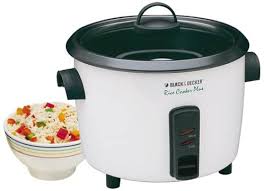 Black And Decker 6 Cup Rice Cooker And Steamer Instructions Amazon Com Black Decker Rc550 Rice Cooker In White With Black Accents And A Glass Lid Kitchen Dining