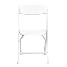 Carnegy Avenue White Metal Folding Chair Set Of 10 Cga Le 3590 Wh Hd The Home Depot Plastic Folding Chairs Metal Folding Chairs Folding Chair