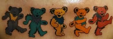 Maybe you would like to learn more about one of these? Grateful Dead Tattoos Grateful Dead Tattoo 123 Dancing Bears Chest Piece