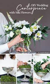 Diy Wedding Centerpiece Wedding Centerpieces Diy Diy Wedding Bouquet Fake Flowers Flower Centerpieces