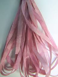 For embroidery, floss threads are most often used,most often in four strands. The Thread Gatherer Hand Dyed Silk Ribbon 4mm Antique Roses 064 Piecemakers Country Store Online Store