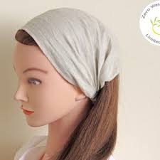 Linen Handmade Headscarf