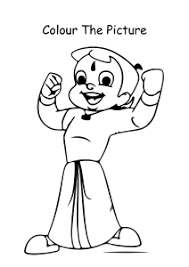 How to color chutki from chhota bheem coloring pages. Chhota Bheem With Chutki Coloring Pages Worksheets For Kindergarten Preschool First Grade Art And Craft Worksheets Schoolmykids Com