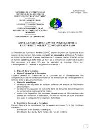 A l'inverse des iut par exemple, les intitulés des formations peuvent être très différents, et traduisent une complexité que. Master Geographie 2019 Par Mod Fichier Pdf