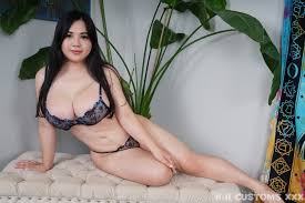 Miki Moon – Blue Lacey Bra + Panty Set+ (Matching BG Photo & Video Set!!) -  1111 Customs