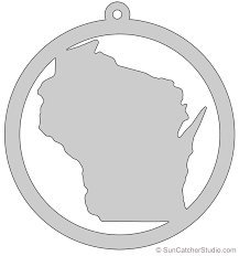 Wisconsin Map Outline Printable State Shape Stencil Pattern Scroll Saw Patterns Scroll Saw Patterns Free Scroll Saw