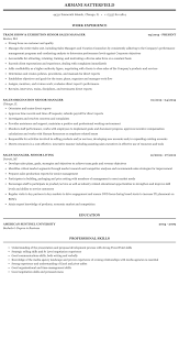 Sales manager resume example complete guide create a perfect resume in 5 minutes using our resume examples & templates. Sales Manager Senior Resume Sample Mintresume