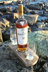 【simple care】wooden cup holder and metal ashtray are perfectly matched, plain and convenient to clean. Scottish Malt Whisky Cask Wooden 2 Glass Bottle Holder Set Onemoregift Co Uk