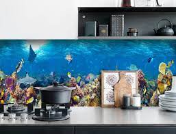 Kitchen & bath refresh* up to 50% off. Backsplash With 3d Printed Image The Future Of Modern Kitchen Decor Ruvitex 3d Decors Ruvimat Ruvitex Armofol Ruviflex Rdc Regional Distribution Company Eood