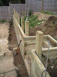Concrete Sleeper Retaining Wall Steps 17 Best Ideas In 2020 Diy Retaining Wall Backyard Retaining Wall Steps
