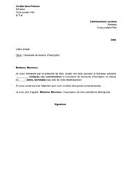 Lettre de motivation pour un cdi : Lettre De Demande De Dossier D Inscription Dans Une Ecole Un College Lycee Prive Modele De Lettre Gratuit Exemple De Lettre Type Documentissime