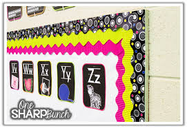 Whip it up with the soundboard, fabric, and ribbon. Bulletin Boards Borders One Sharp Bunch