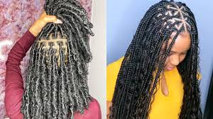 With goddess braids, thick cornrow braids can be plaited into any shape imaginable. 10 Braiding Hairstyles For Black Women Compilation 2021 Natural Curly Hairstyles For Black Women Youtube