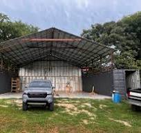Shipping Container Shop Construction