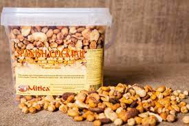 Spanish Cocktail Mix Mitica From Valencia Spain Largueta Almonds Fava Beans Chickpeas And Quicos Giant Crunchy Spanish Cocktails Cocktail Mix Cocktails